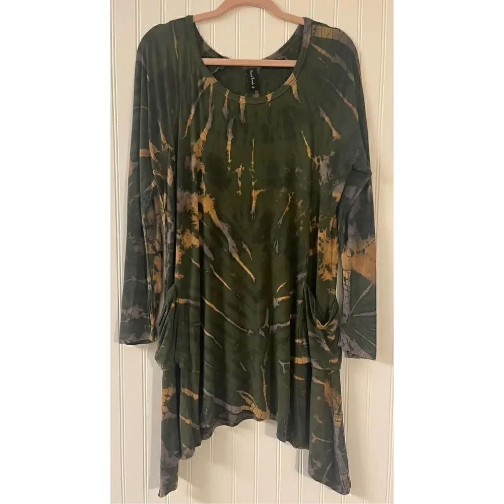 Sacred Threads tunic top OSFM - Picture 1 of 4